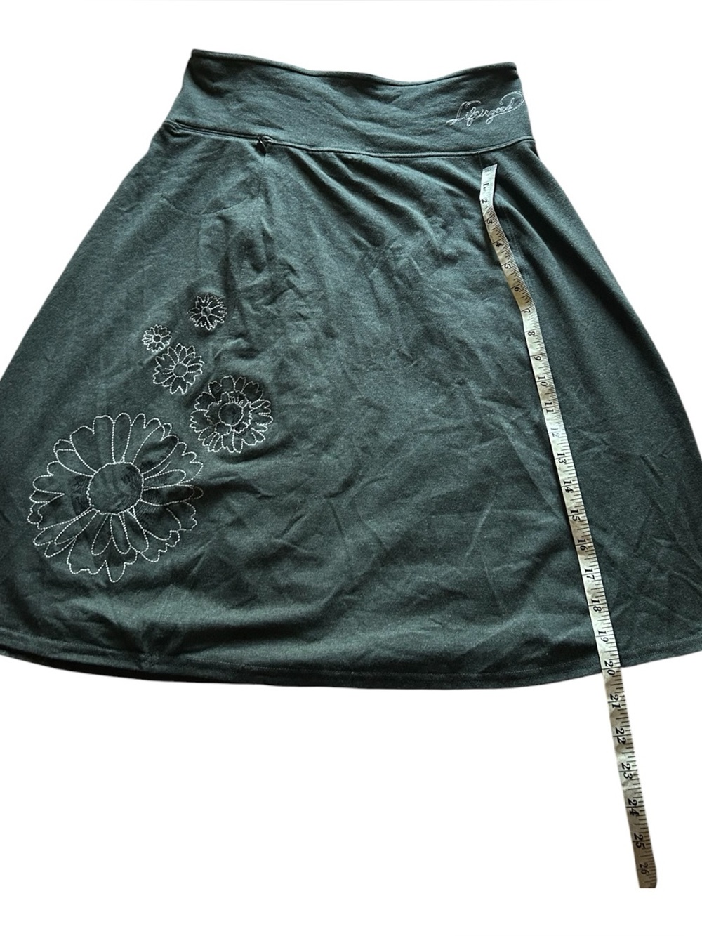 Life is good a-line skirt - Picture 7 of 8